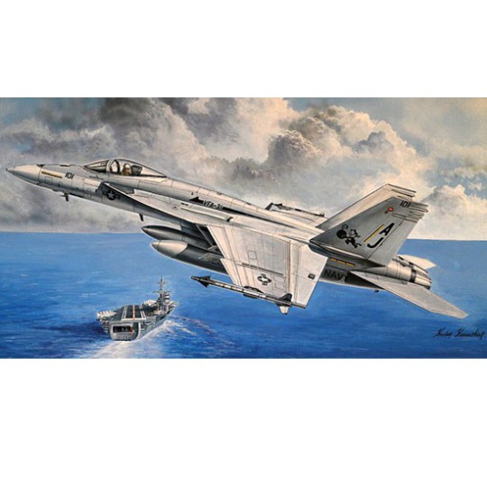 Maquette d'avion en plastique F/A-18E Super Hornet 1/48