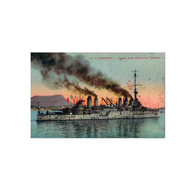 Maquette de Bateau en plastique Navire Français Condorcet 1/35