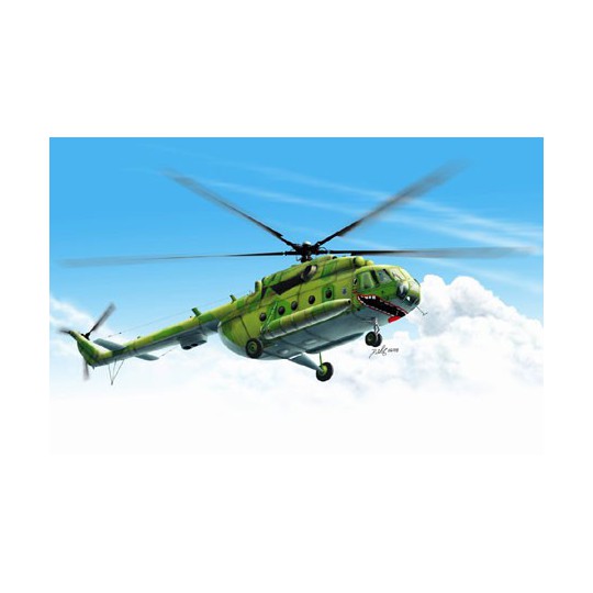 Maquette d'avion en plastique Mi-8 MT/ Mi-17 Hip-H 1/72