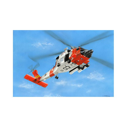 Maquette d'hélicoptère en plastique HH-60J Jayhawk1/72