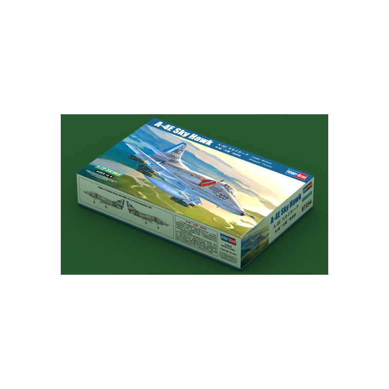Maquette d'avion en plastique A-4E Sky Hawk 1/72
