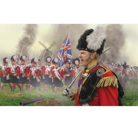 Figurine Highlanders on march 1/72