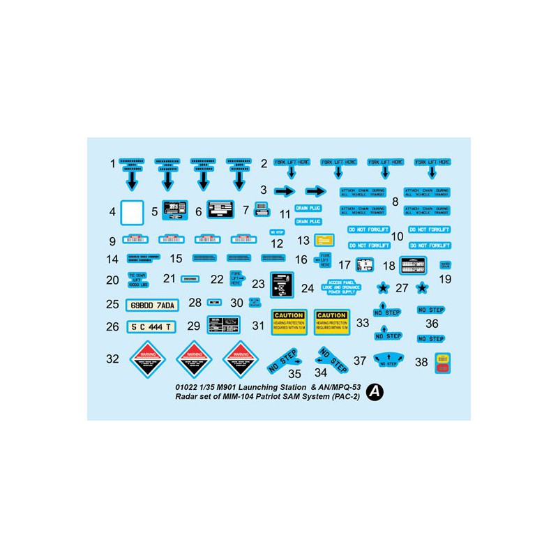 Maquette de Char en plastique M901 Launching Station 1/35
