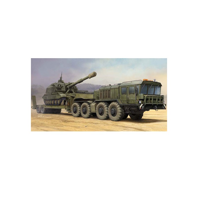 Maquette de Char en plastique Russian KZKT-7428 Transporter with KZKT-9101 1/35