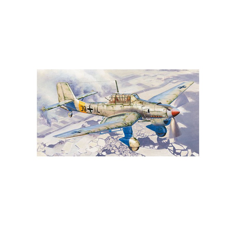 Maquette d'avion en plastique Junkers Ju-87B-2/U4 Stuka 1/24