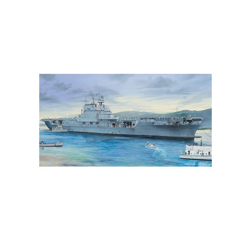 Maquette de Bateau en plastique USS Enterprise CV-6 1/200