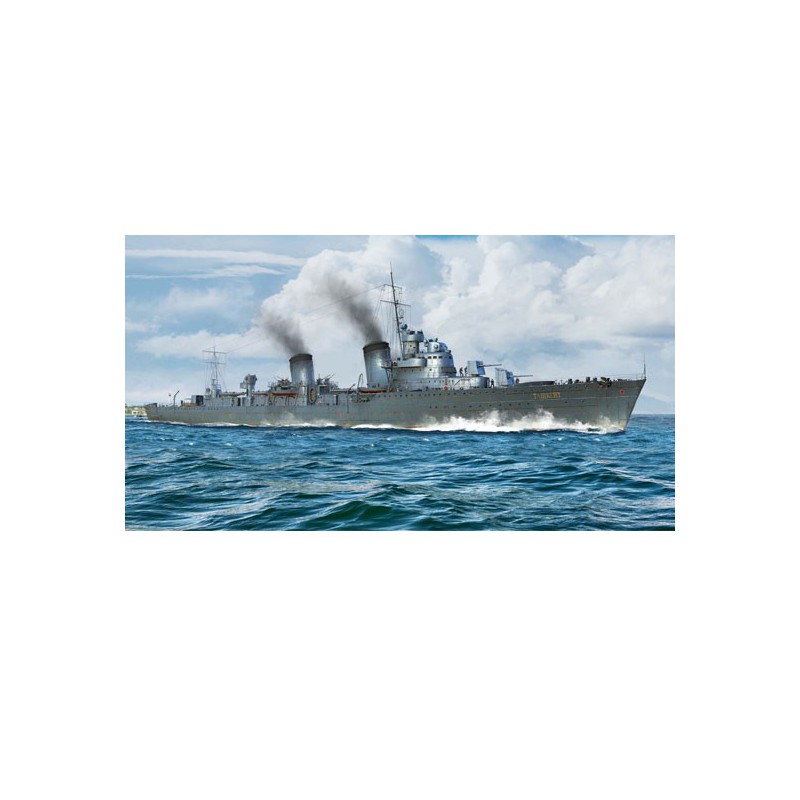 Maquette de Bateau en plastique Russian Destroyer Taszkient 1940 1/350