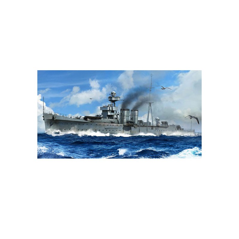 Maquette de Bateau en plastique HMS Calcutta 1/350