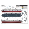 Maquette de Bateau en plastique USS CVE-26 Sangamon 1/350