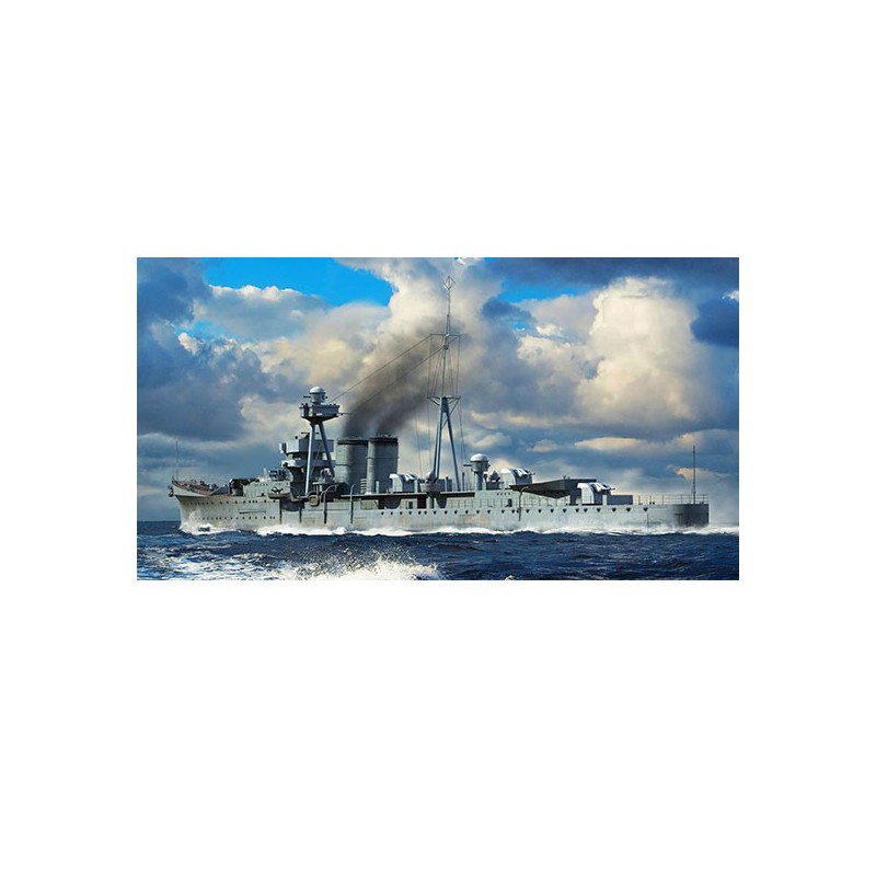 Maquette de Bateau en plastique HMS Calcutta 1/700