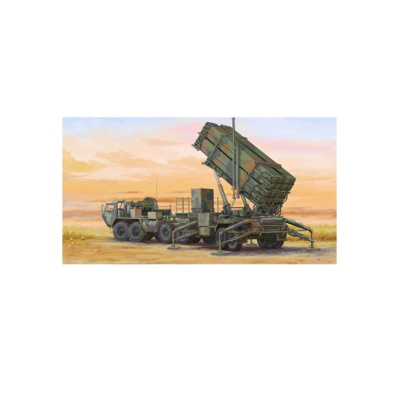 Maquette de Char en plastique M983 HEMTT & M901 of MIM-104F 1/72