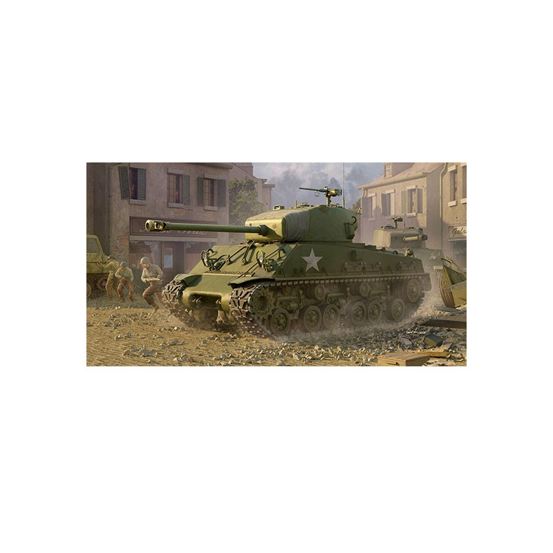 Maquette de Char en plastique M4A3E8 Sherman - Early 1/16