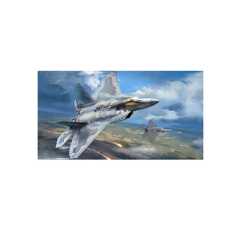 Maquette d'avion en plastique F-22A Raptor1/48