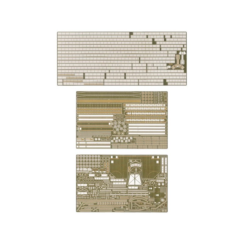 Maquette de Bateau en plastique Kit super-détaillage Bismarck 95T03702