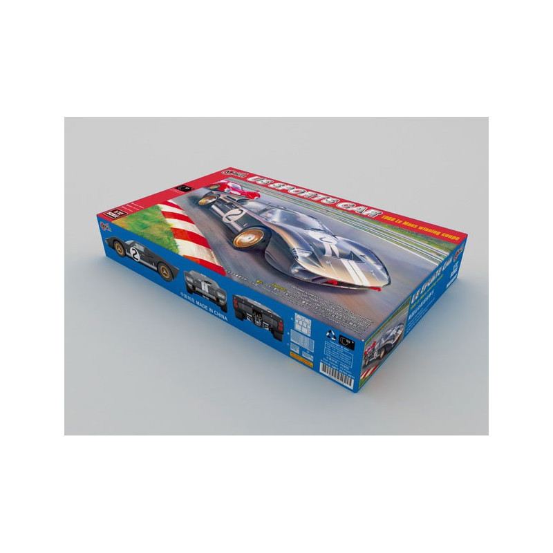 Maquette de voiture en plastique US SPORT CAR 1/12