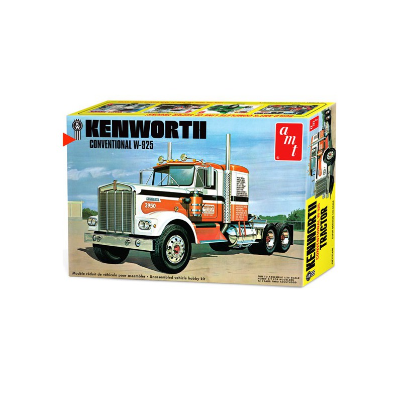 Maquette de camion en plastique KENWORTH W925 1/25