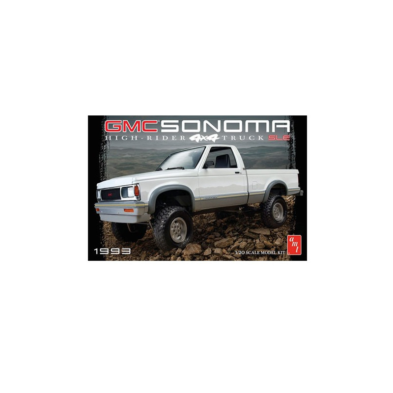 Maquette de voiture en plastique 1993 GMC Sonoma 4x4 1/20