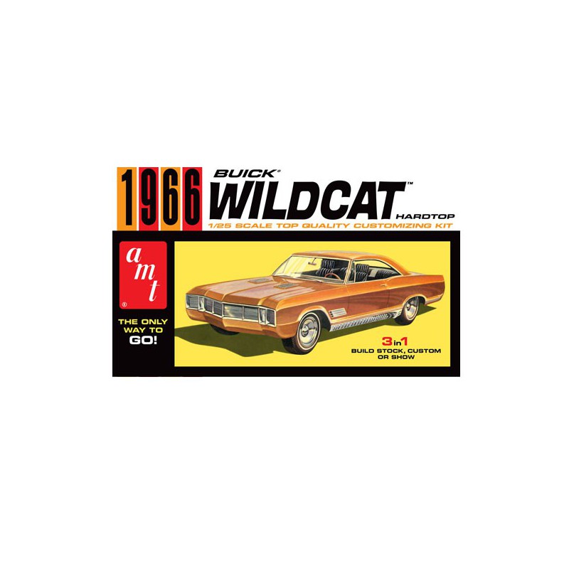 Maquette de voiture en plastique 1966 Buick Wildcat 1/25