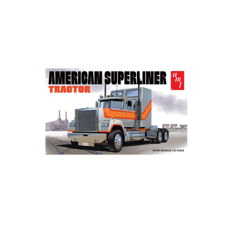 Maquette de camion en plastique American Superliner Semi Tractor 1:24
