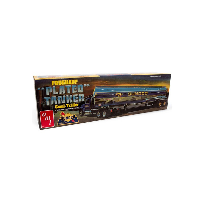 Maquette de camion en plastique Plated Tanker Trailer (Sunoco) 1:2