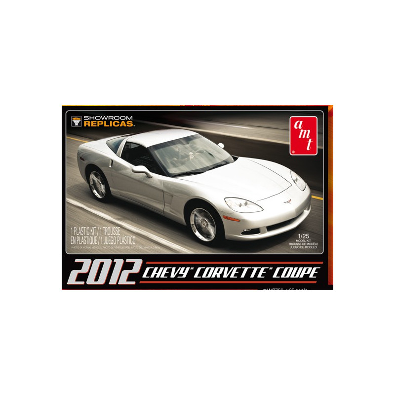 Maquette de voiture en plastique Corvette Coupe Show 1/25