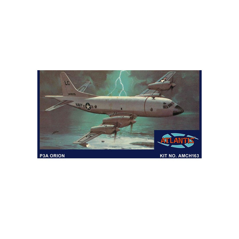 Maquette d'avion en plastique P-3A Orion 1/115