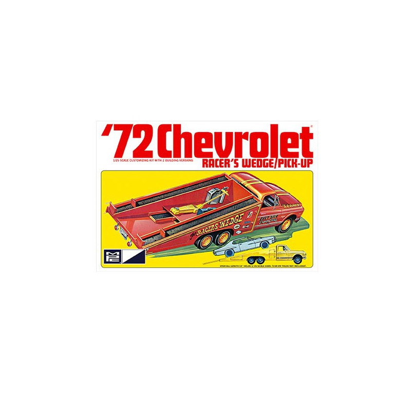 Maquette de camion en plastique 1972 Chevy Racer's Wedge Pick Up 1:25