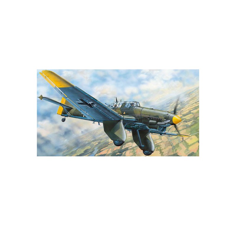 Maquette d'avion en plastique JUNKERS JU-87A STUKA