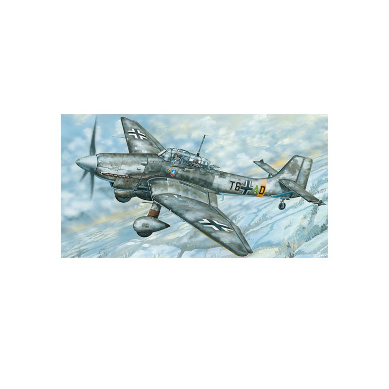 Maquette d'avion en plastique JUNKERS JU-87D STUKA