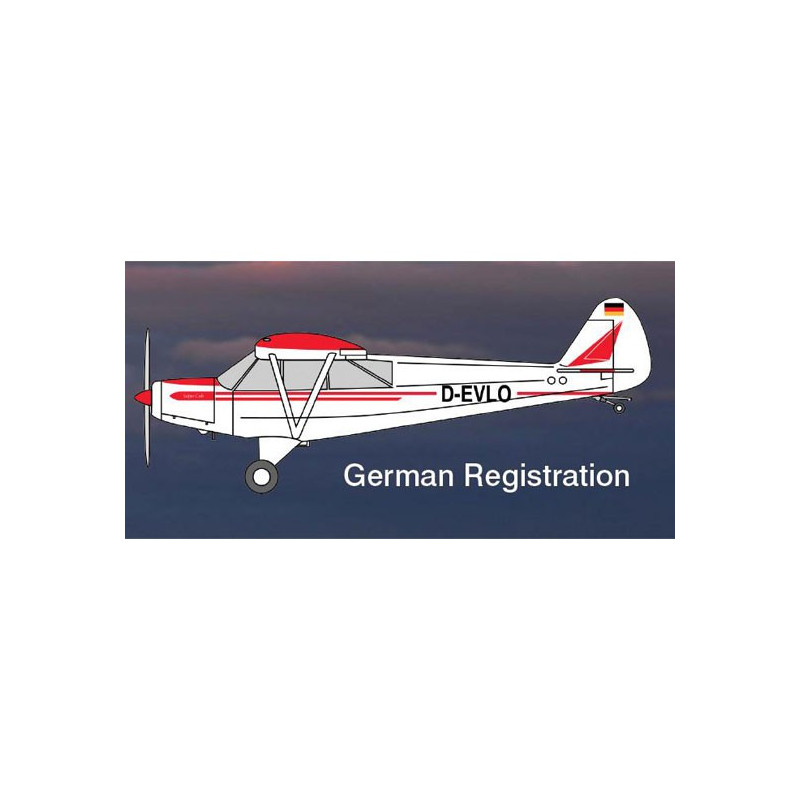 Maquette d'avion en plastique Piper Super Cub 1/48