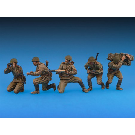 Maquette de Char en plastique Canon 76mm 19411/35