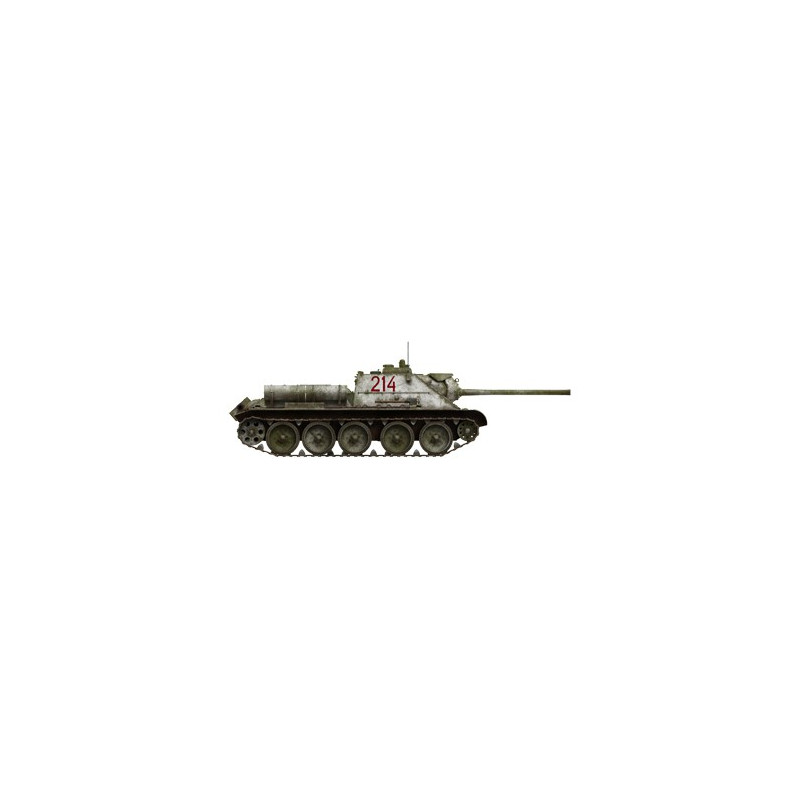 Maquette de Char en plastique SU-85 Mod 1943 Mid 1/35