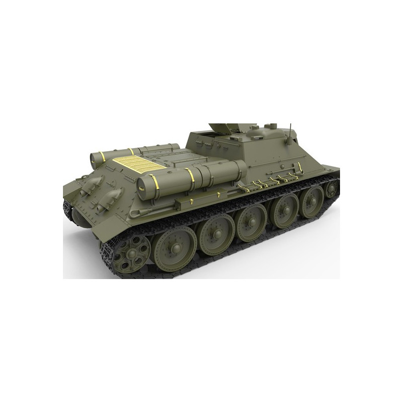 Maquette de Char en plastique SU-85 Mod 1943 Mid 1/35