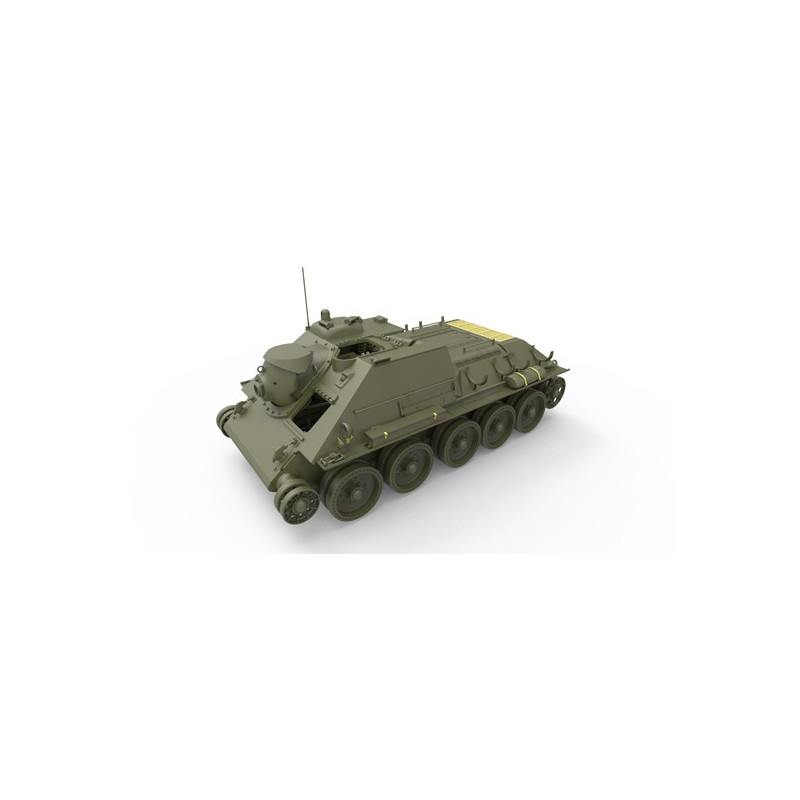 Maquette de Char en plastique SU-85 Mod 1943 Mid 1/35