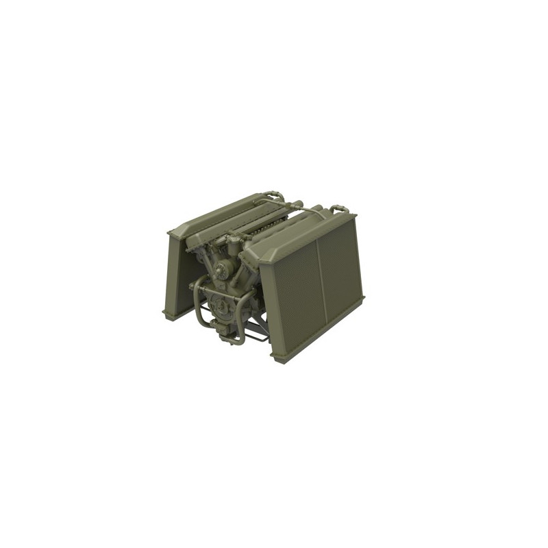 Maquette de Char en plastique SU-85 Mod 1943 Mid 1/35