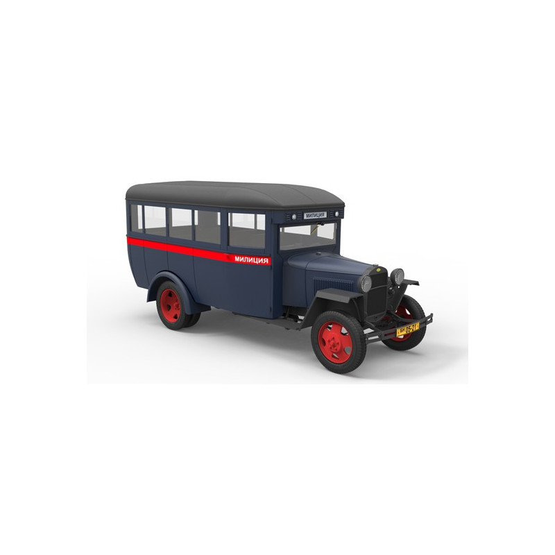 Maquette de camion en plastique GAZ 03 30 Mod 1945 1/35