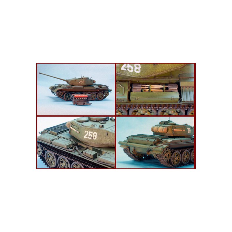 Maquette de Char en plastique T-44M Soviet Tank 1/35