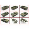 Maquette de Char en plastique T-44M Soviet Tank 1/35