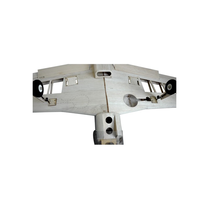 Avions électrique radiocommandé Mustang P-51D .40 EP GP Kit