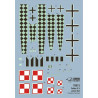 Maquette d'avion en plastique Fokker E.V Junior set 1/72