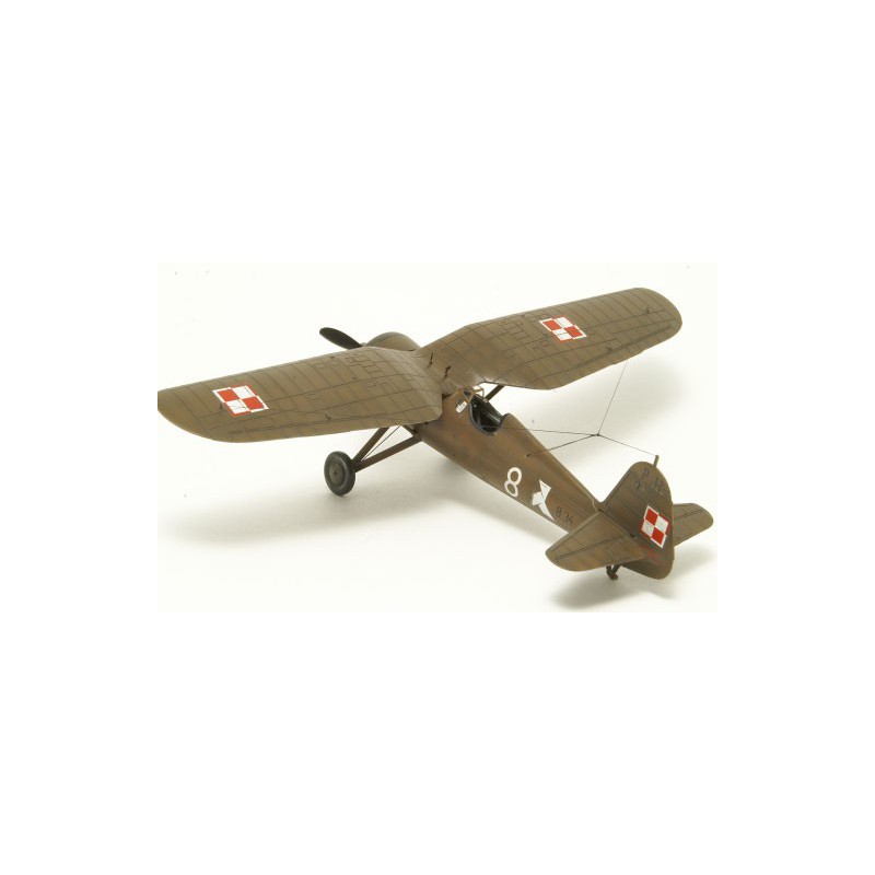 Maquette d'avion en plastique PZL P.11c Junior set 1/72