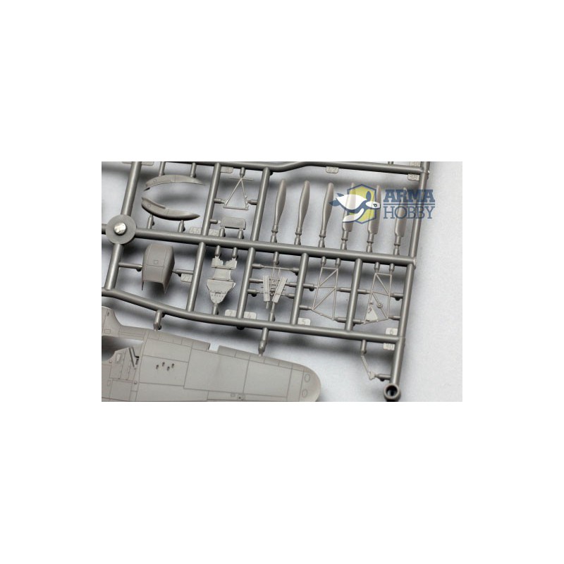 Maquette d'avion en plastique Hurricane Mk I Expert set 1/72