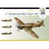 Maquette d'avion en plastique Hurricane Mk I trop French Limited Edition 1/72
