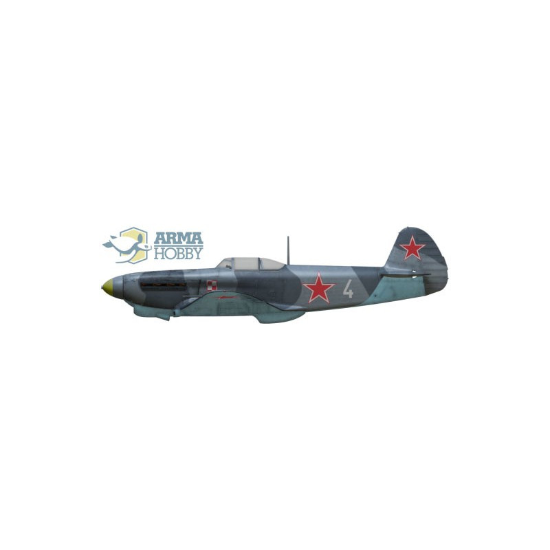 Maquette d'avion en plastique Yakovlev Yak-1b Expert set 1/72