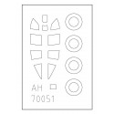 Maquette d'avion en plastique Nakajima Ki-84 Hayate Expert Set 1/72