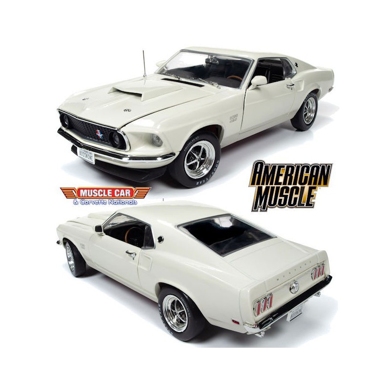 Voiture miniature Die Cast au1/18 Ford Mustang Boss 429 1969 1/18