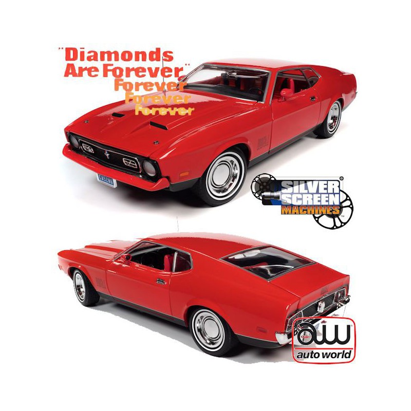 Voiture miniature Die Cast au1/18 Ford Mustang Mach 1 007 1/18