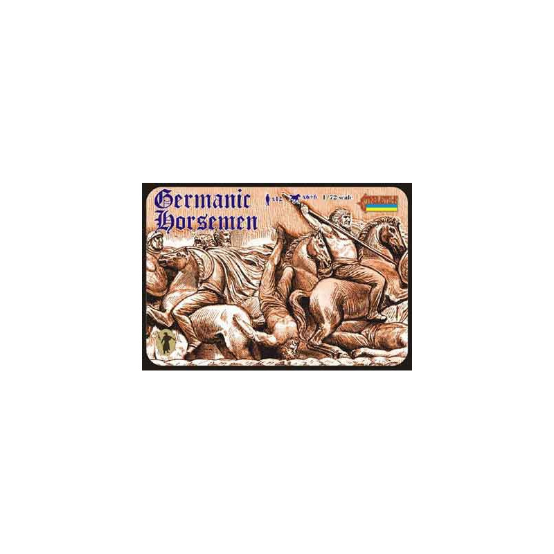 Figurine GERMANIC HORSEMEN1/72