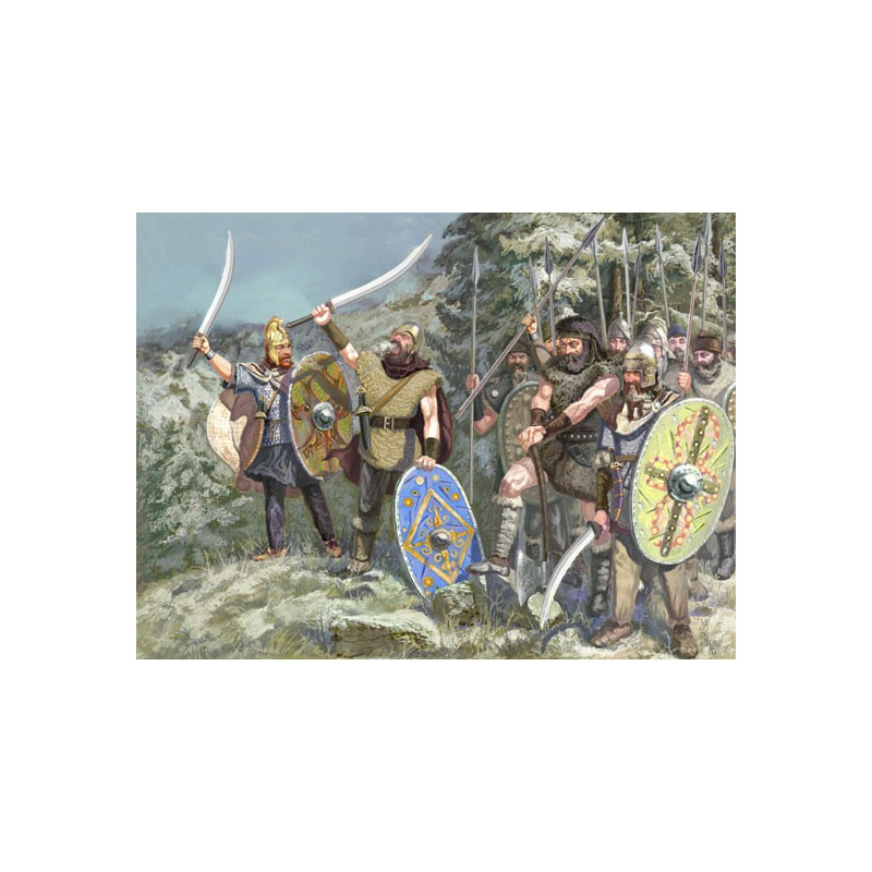 Figurine Dacians avant la bataille 1/72