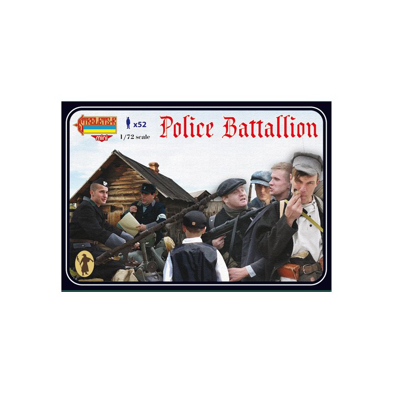 Figurine Bataillon Police Allemand 1/72